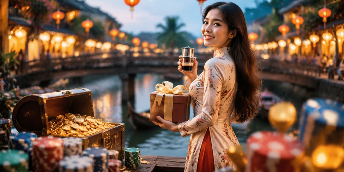 Người dùng Hội An kiểm tra giao dịch VND bằng trình duyệt di động