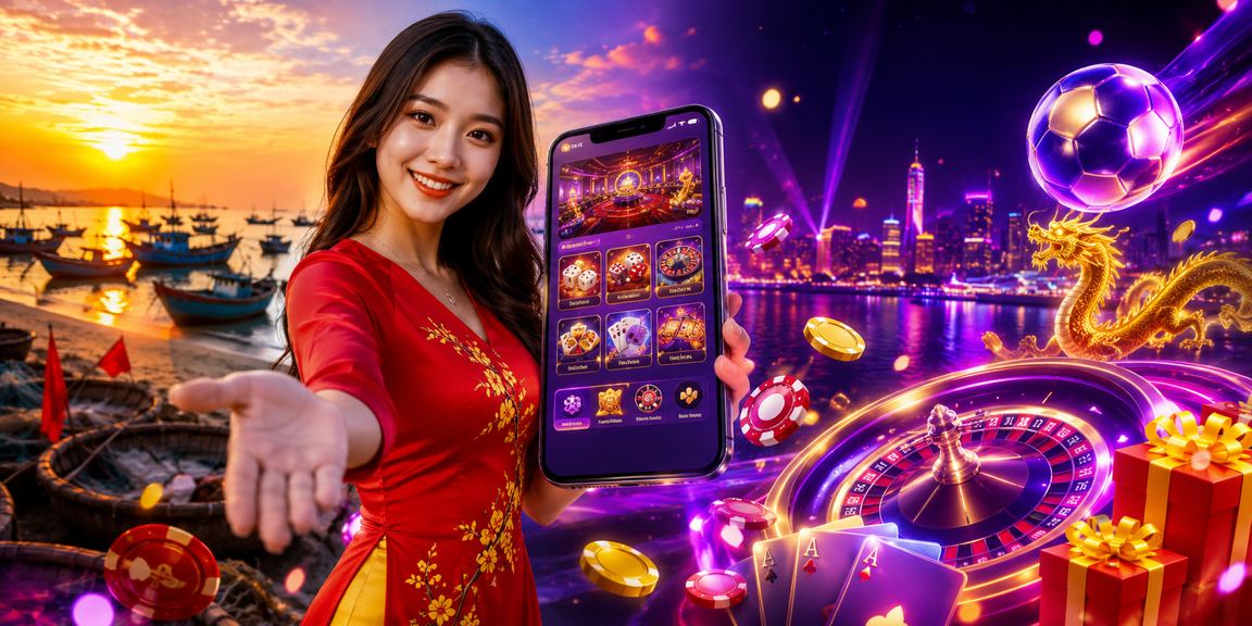 Bãi biển Mũi Né minh họa trải nghiệm casino mới trên mobile