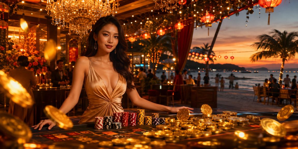 Chợ đêm Phú Quốc minh họa ưu đãi casino theo dịp du lịch